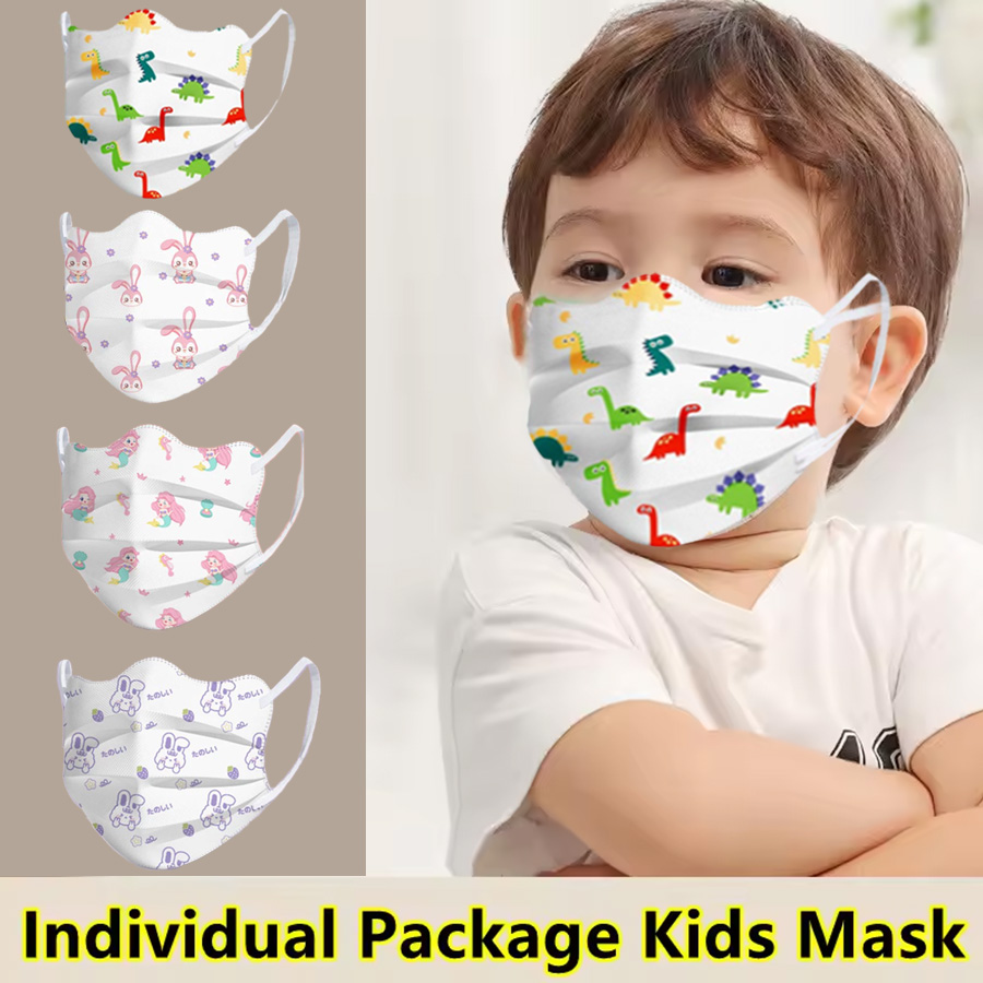 Kids Face Mask - Borboleta design crianças dos desenhos animados
