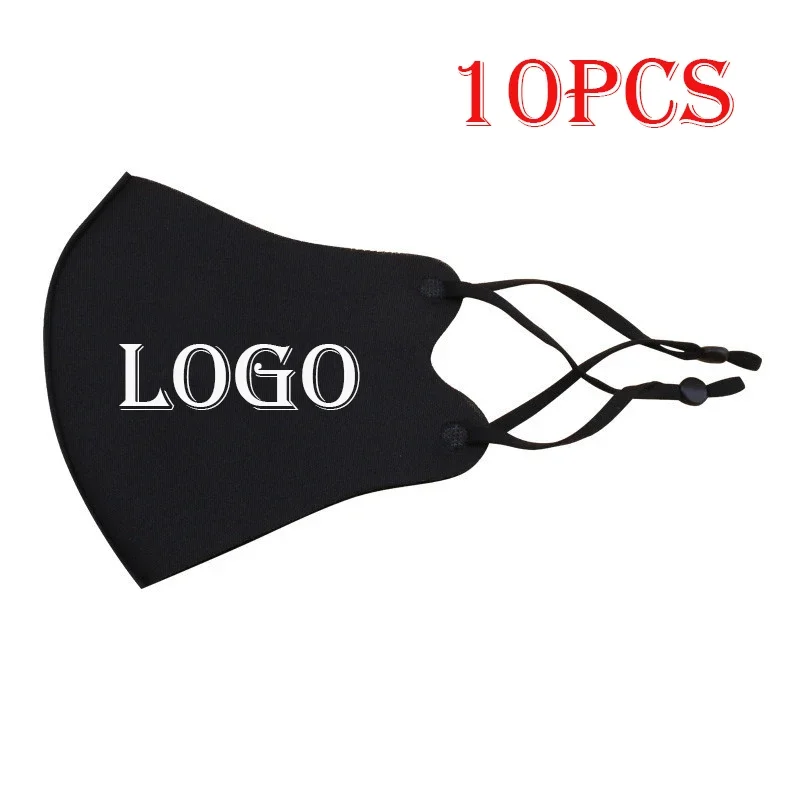Cloth Face Mask Washable - DIY logotipo personalizado máscara facial, ajustável,
