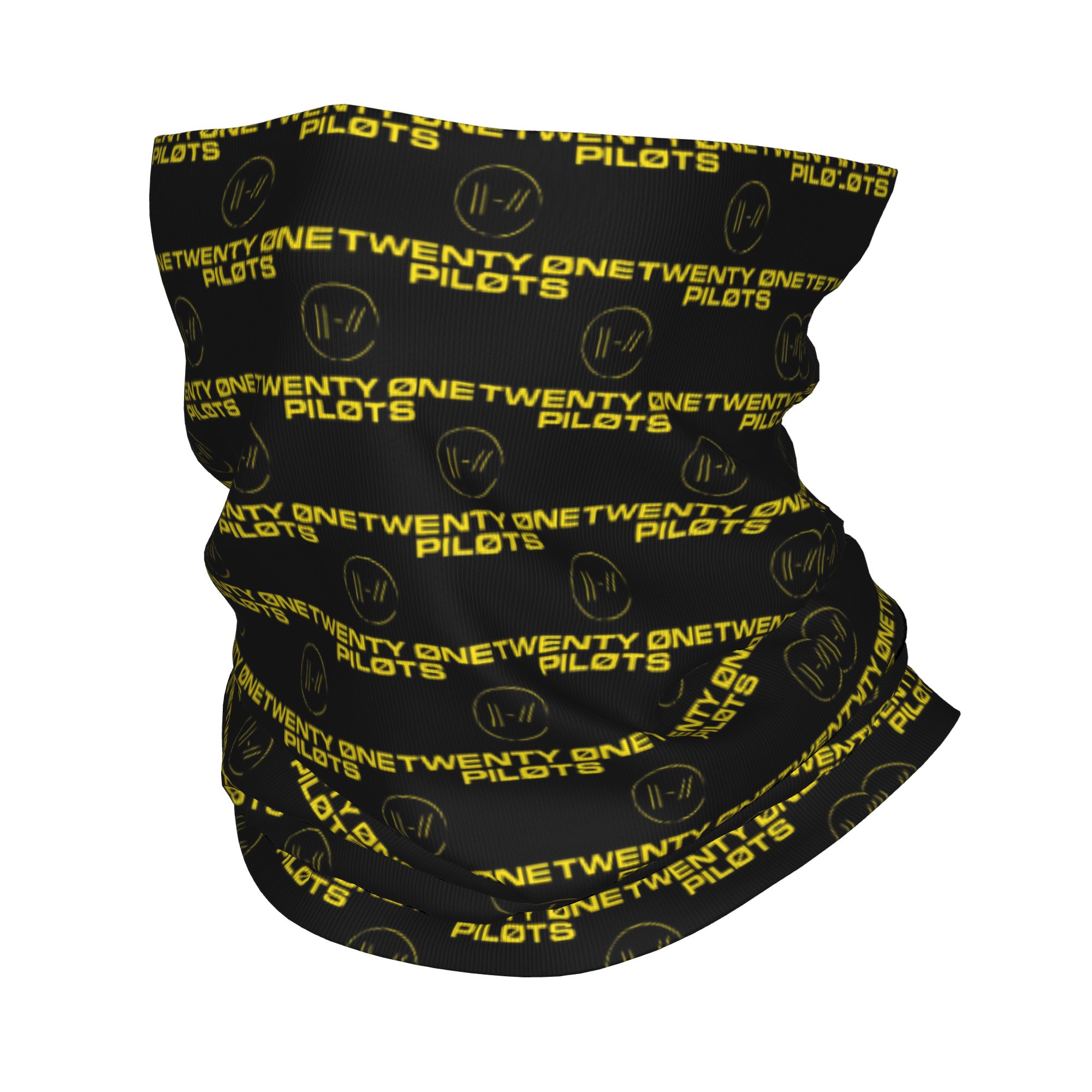 Neck Gaiter Face Cover - Twentys Rock Music One Pilots Bandana