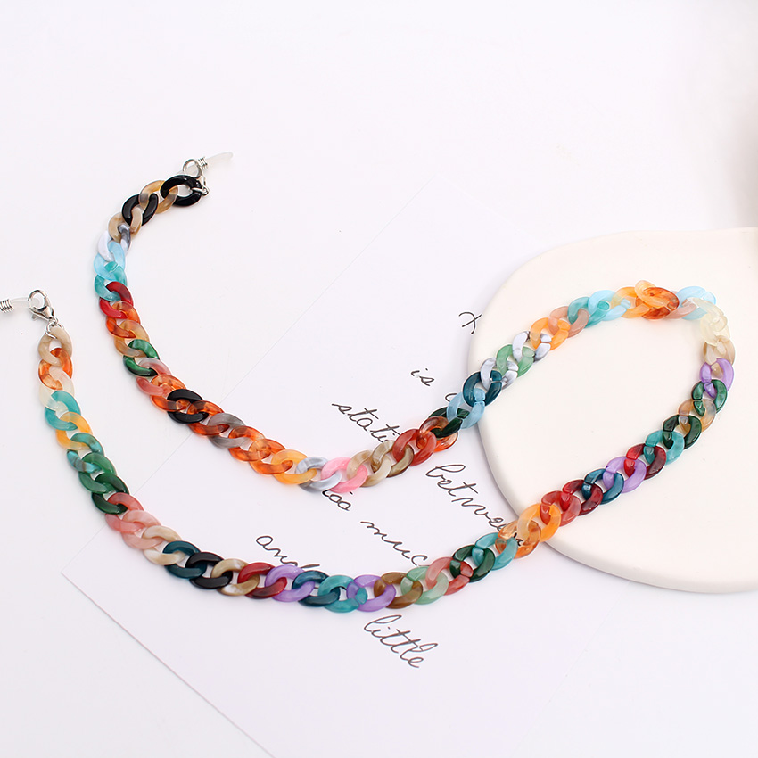Corrente de óculos acrílico mo - Mask Chain Holder avaliação e preço
