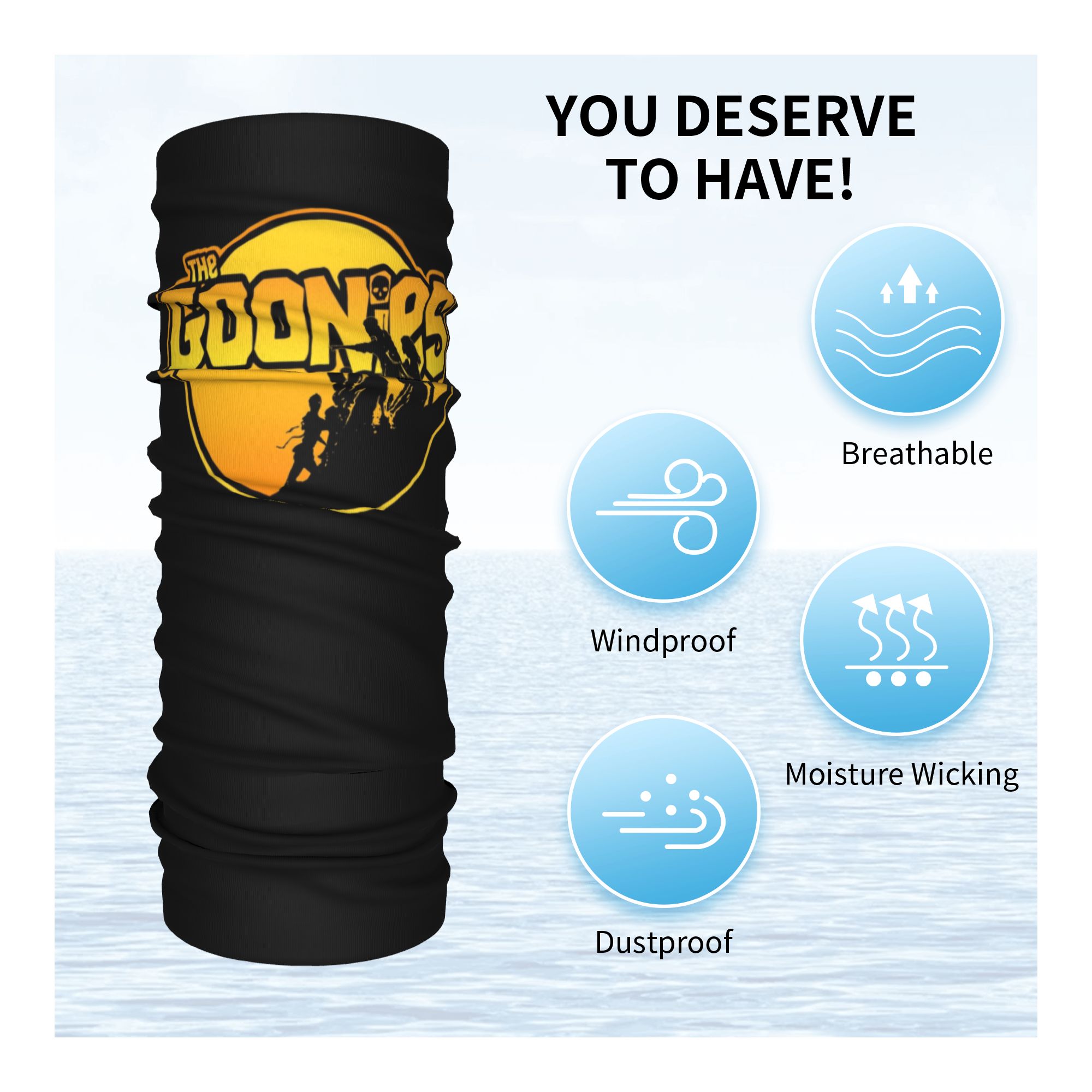 Bandana Personalizada The Goon - Neck Gaiter Face Cover avaliação e preço