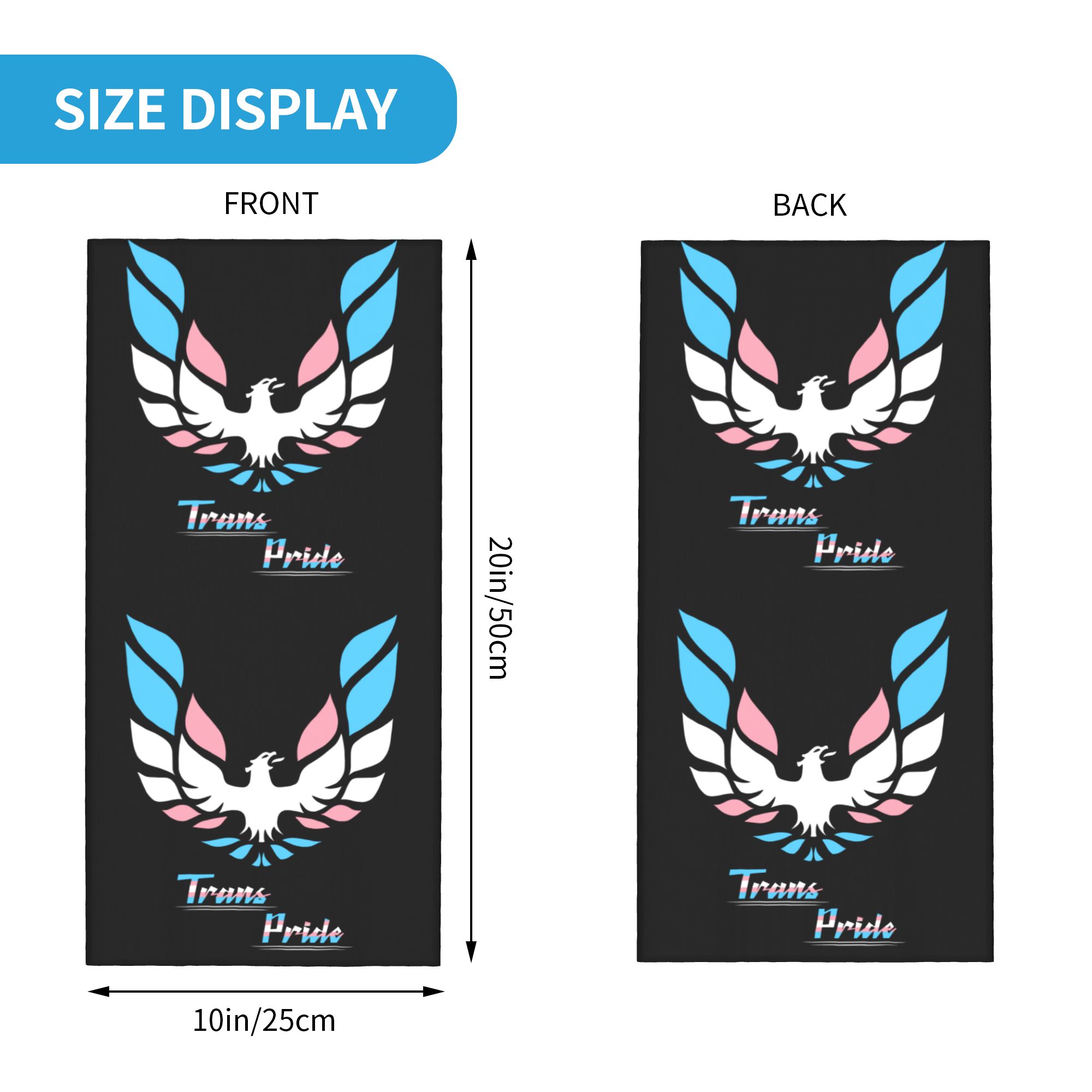 Racing Transs Bird AM Bandana  - Neck Gaiter Face Cover avaliação e preço