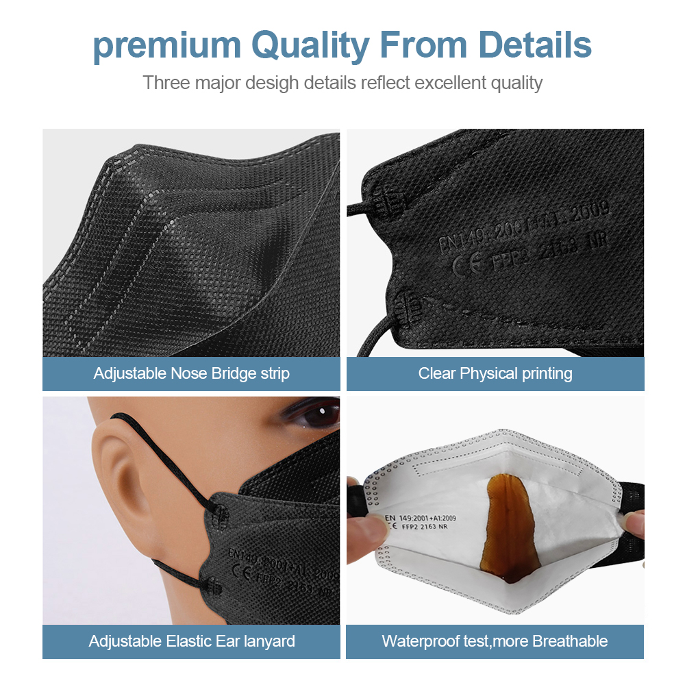 Máscara Certificada KN95 FFP2  - Anti Pollution Mask avaliação e preço