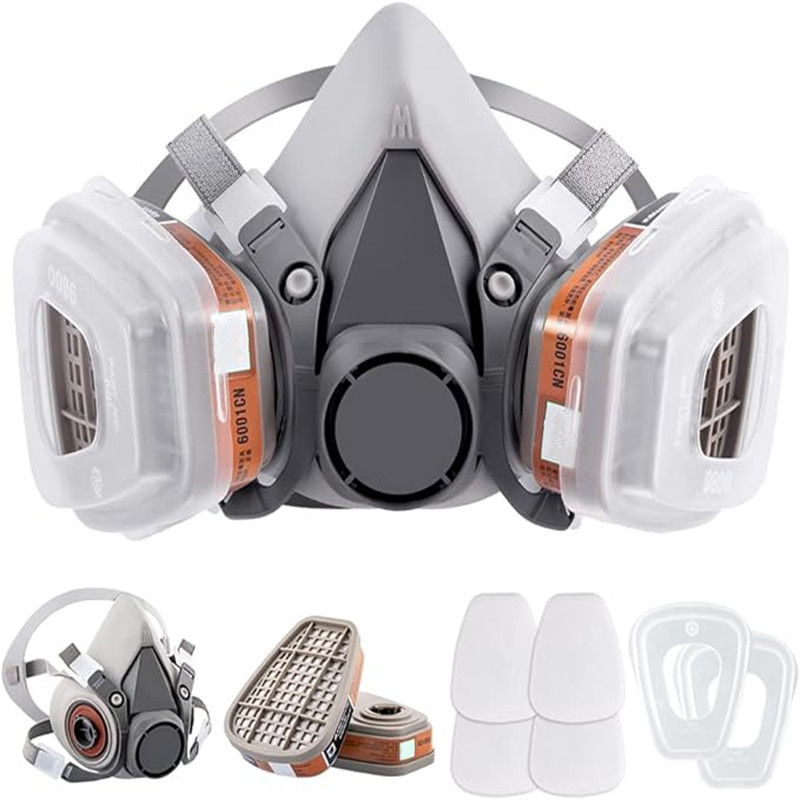 Novo 15in1 6200 respirador de  - Respirator Half Face avaliação e preço