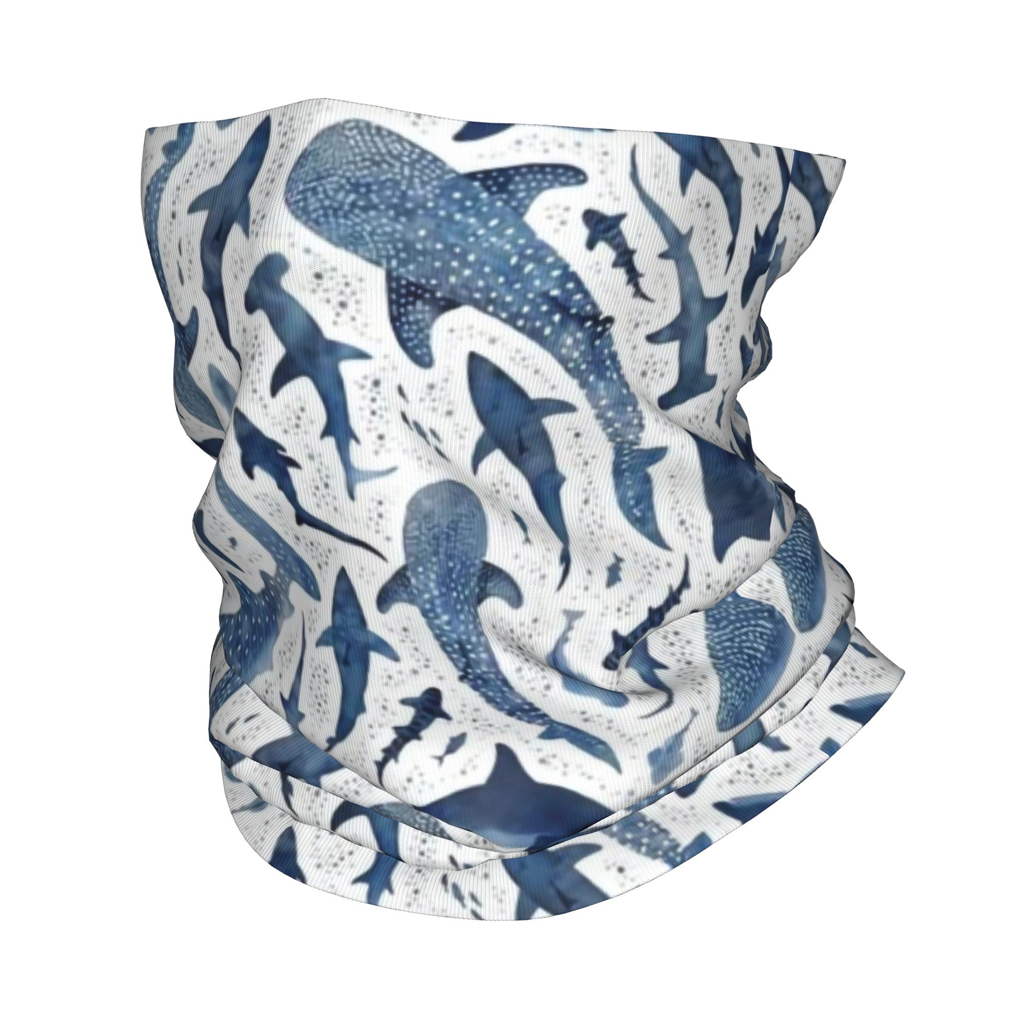 Personalizado azul aquarela tu - Neck Gaiter Face Cover avaliação e preço