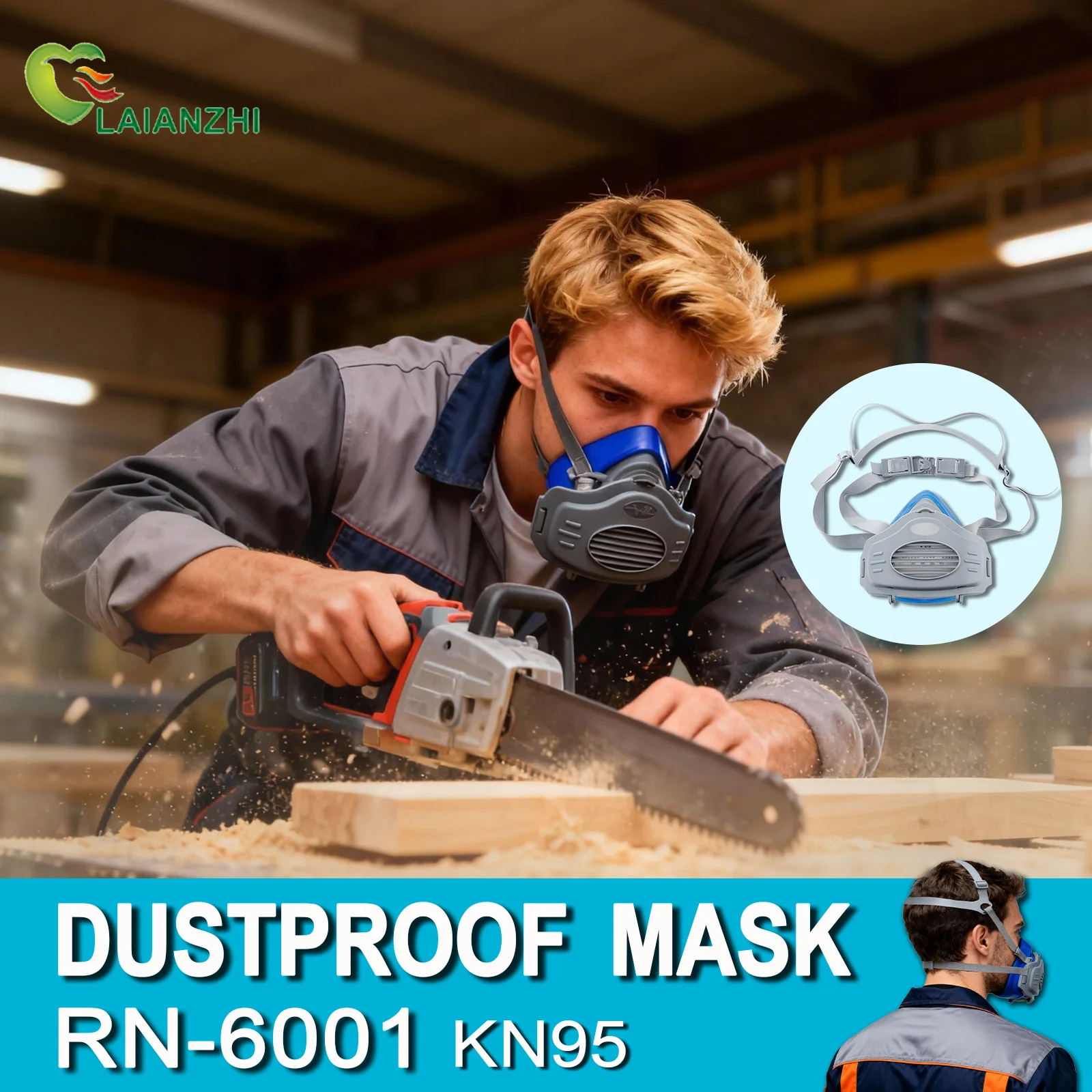 Máscara de silicone à prova de - Dust Mask Construction avaliação e preço